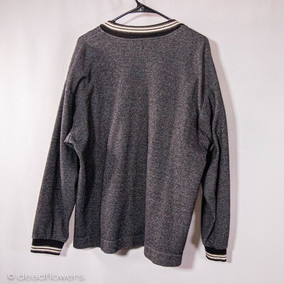 Vintage TagRag 90's Zip-up Gray Sweater size Large - Picture 7 of 7